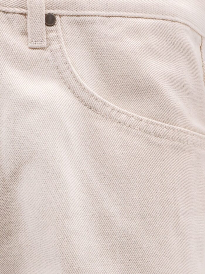 Lardini White Denim Trousers