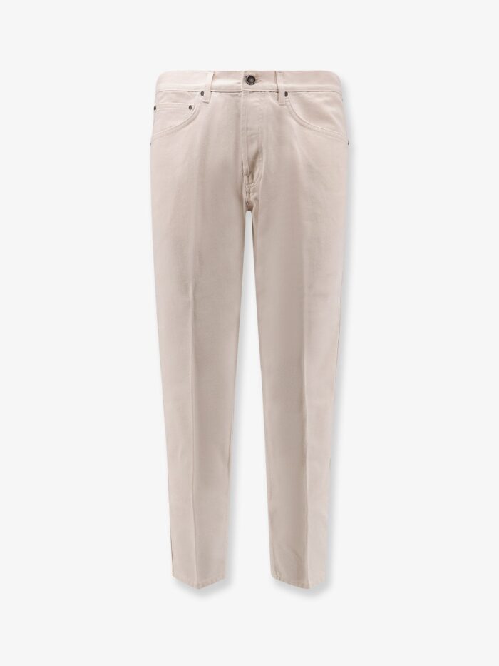 Lardini White Denim Trousers