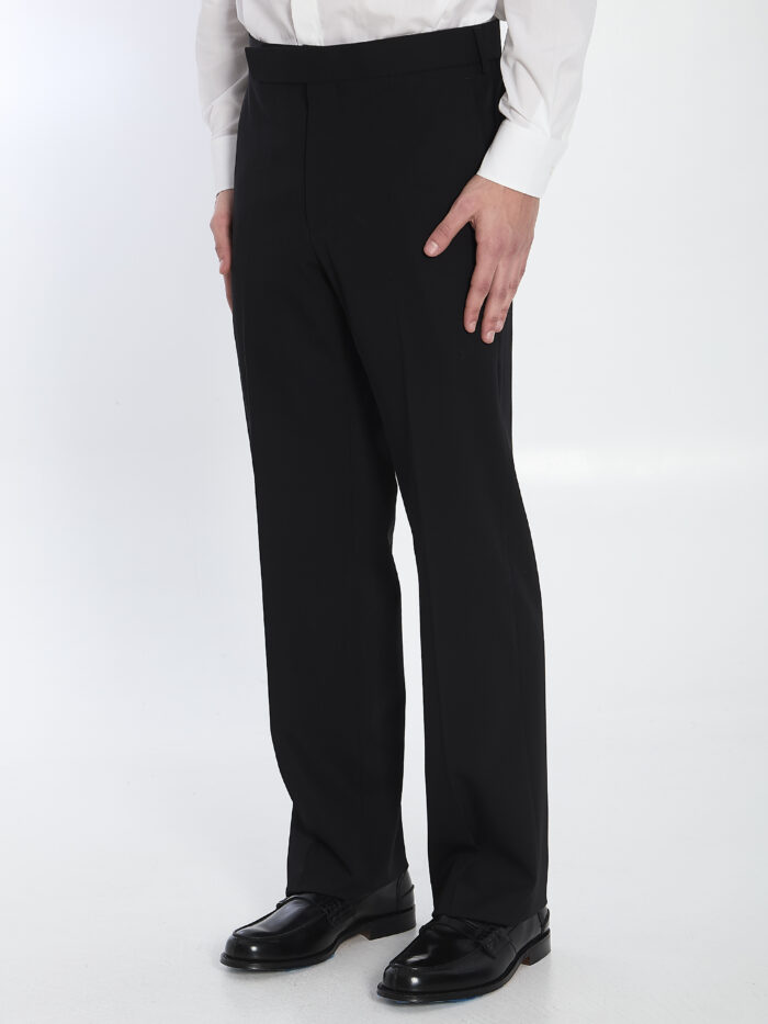 Lardini Wool tailored trousers