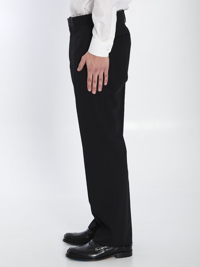 Lardini Wool tailored trousers