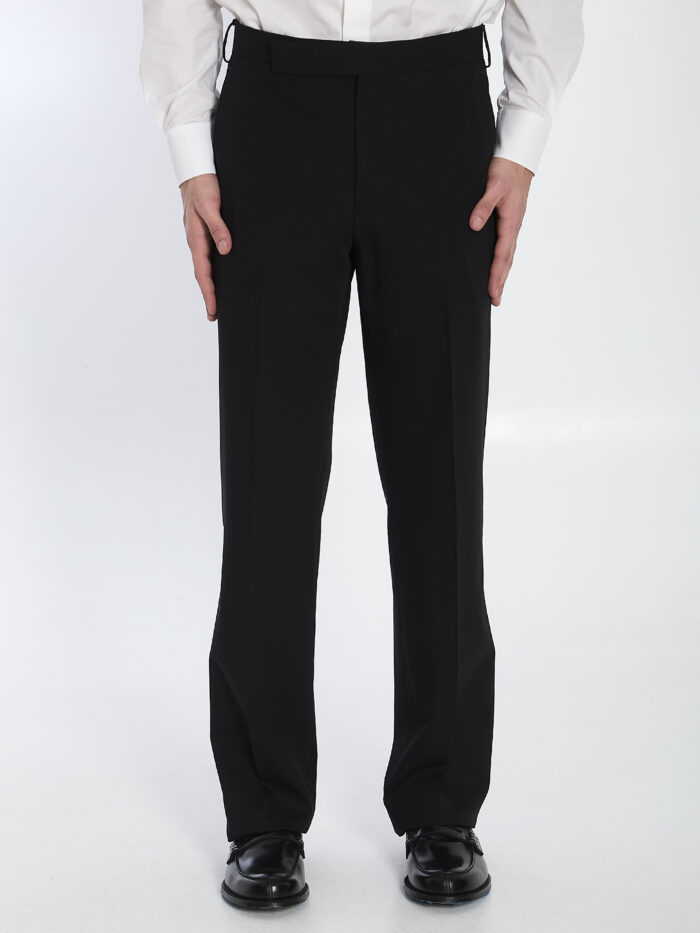 Lardini Wool tailored trousers