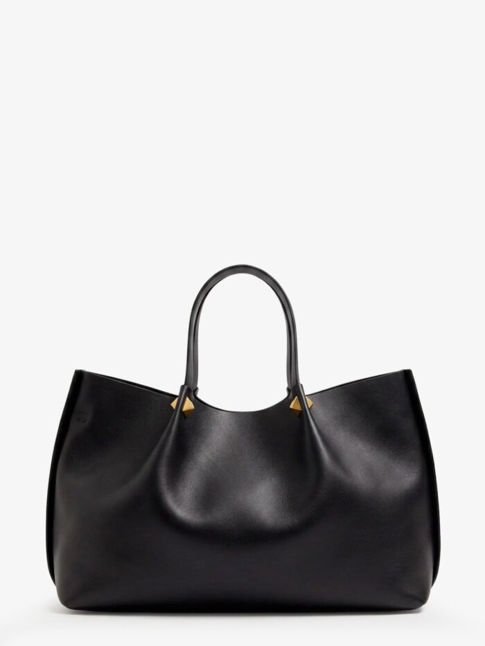 Valentino Garavani Large VLogo Signature Leather Tote Bag
