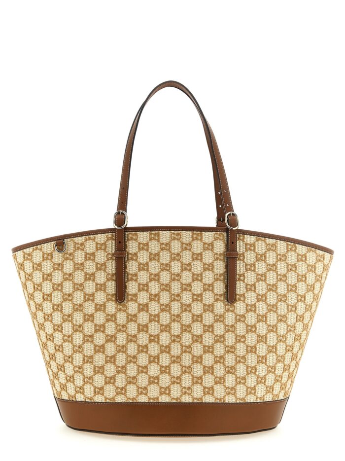 gucci large woven shopping bag Gucci Large Woven Shopping Bag