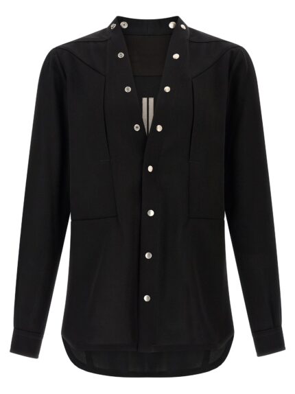 RICK OWENS 'Larry Frogpocket' Shirt