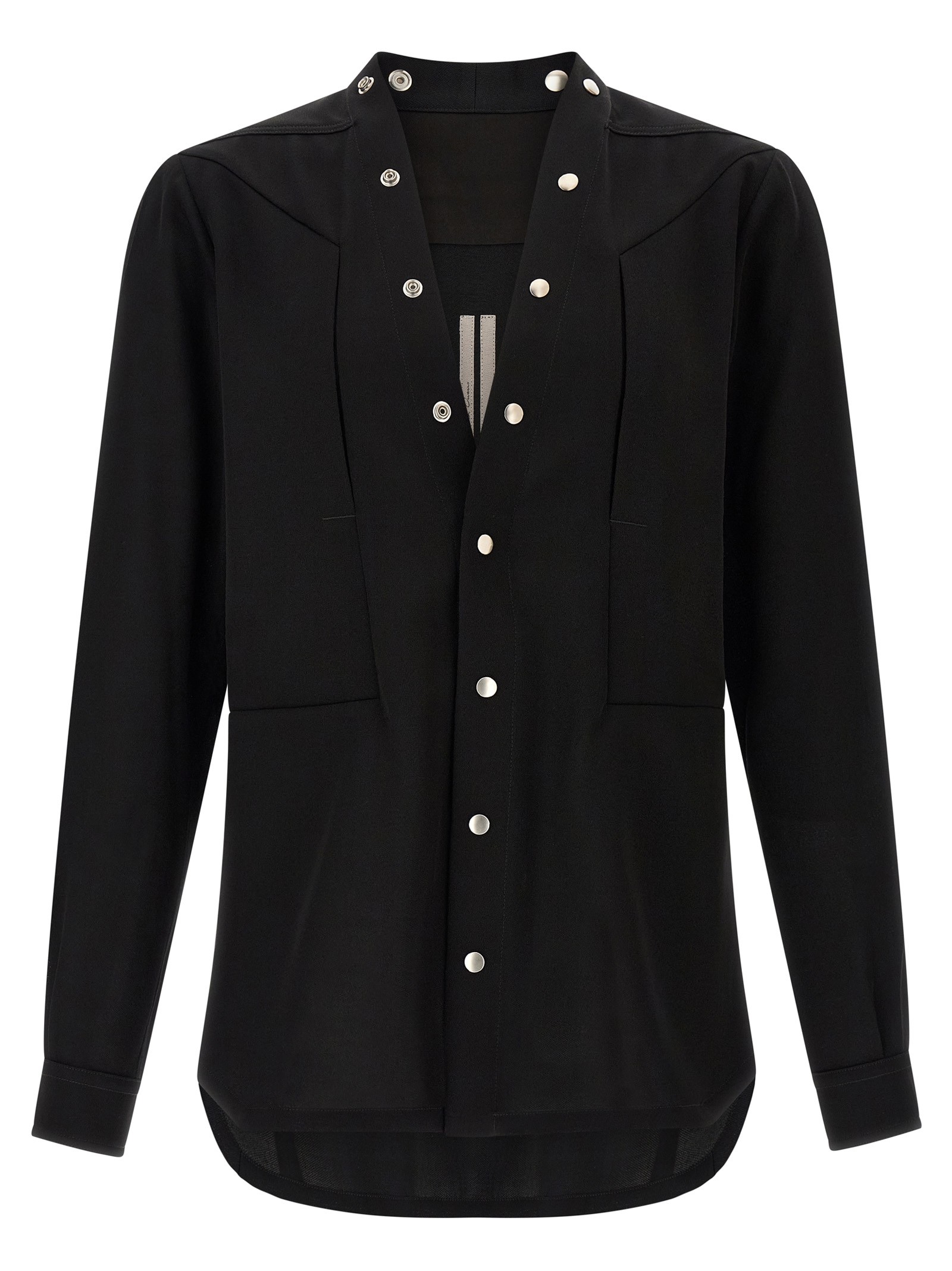 RICK OWENS 'Larry Frogpocket' Shirt
