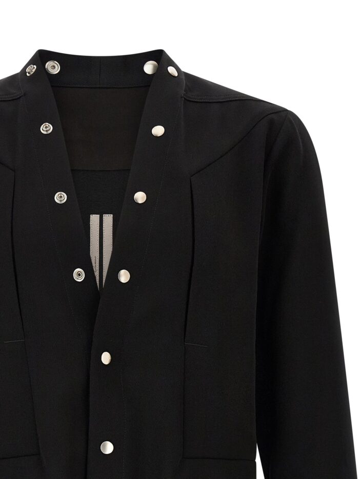 RICK OWENS 'Larry Frogpocket' Shirt