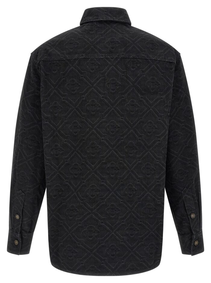CASABLANCA 'Laser Monogram Denim' Overshirt
