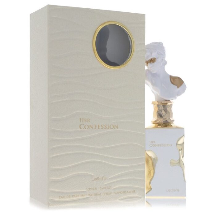Lattafa Her Confession By Lattafa - Eau De Parfum Spray 3.4 Oz - Image 1