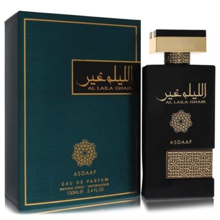 Lattafa Asdaaf Al Laila Ghair By Lattafa - Eau De Parfum Spray (Unisex) 3.4 Oz