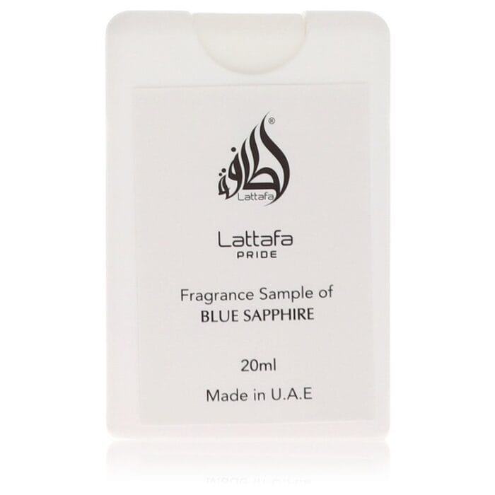 Lattafa Pride Blue Sapphire By Lattafa - Eau De Parfum Spray (Unisex Tester) .68 Oz