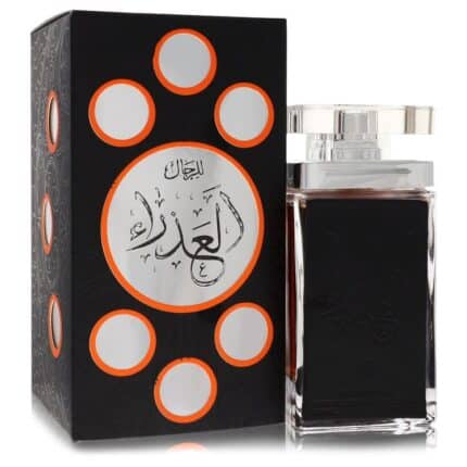 Lattafa Al Azra'a Black By Lattafa - Eau De Parfum Spray (Unisex) 3.4 Oz