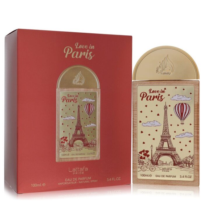 Lattafa Pride Love In Paris By Lattafa - Eau De Parfum Spray (Unisex) 3.4 Oz - Image 1