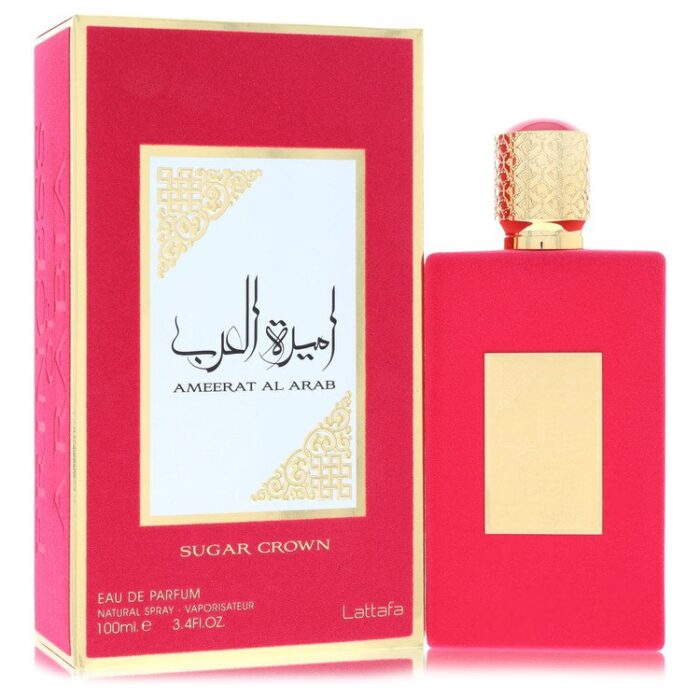 Lattafa Asdaaf Ameerat Al Arab Sugar Crown By Lattafa - Eau De Parfum Spray 3.4 Oz - Image 1