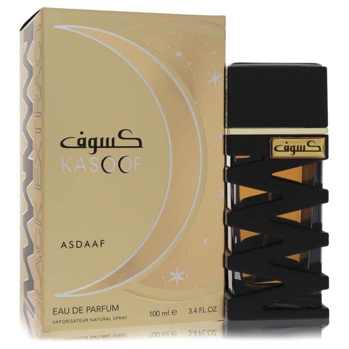 Lattafa Asdaaf Kasoof Black Extract By Lattafa - Eau De Parfum Spray (Unisex) 3.4 Oz