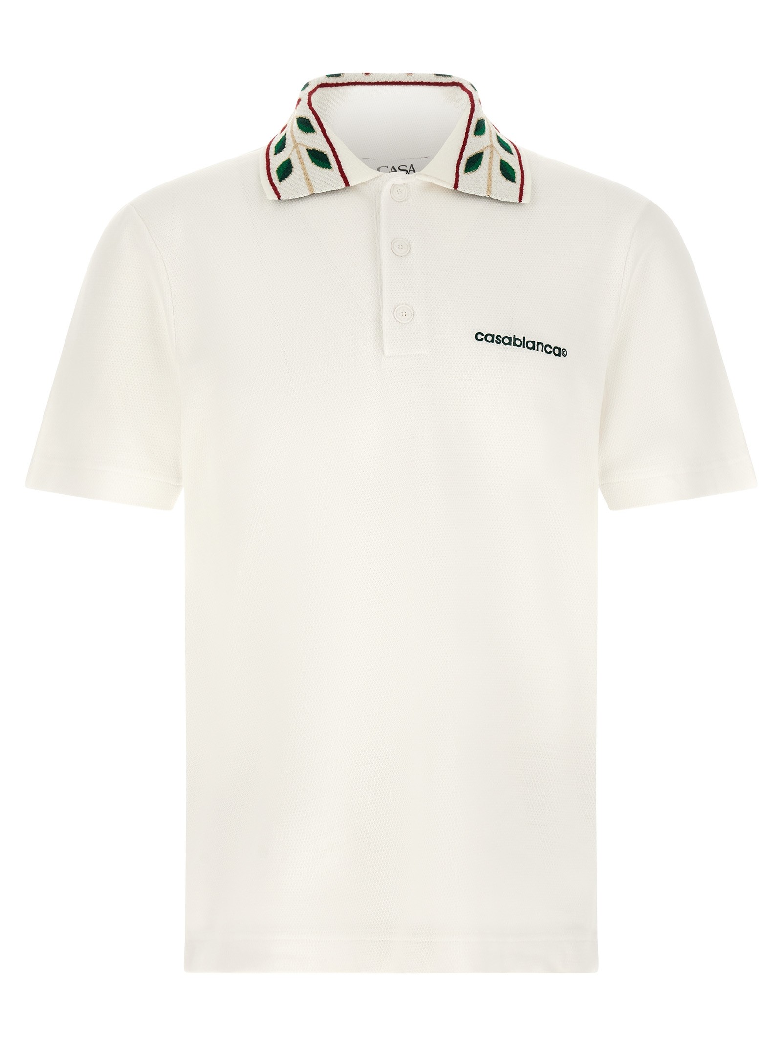 CASABLANCA 'Laurel' Polo Shirt