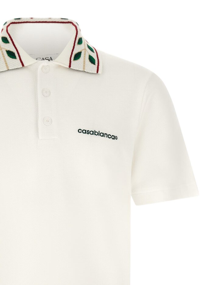 CASABLANCA 'Laurel' Polo Shirt