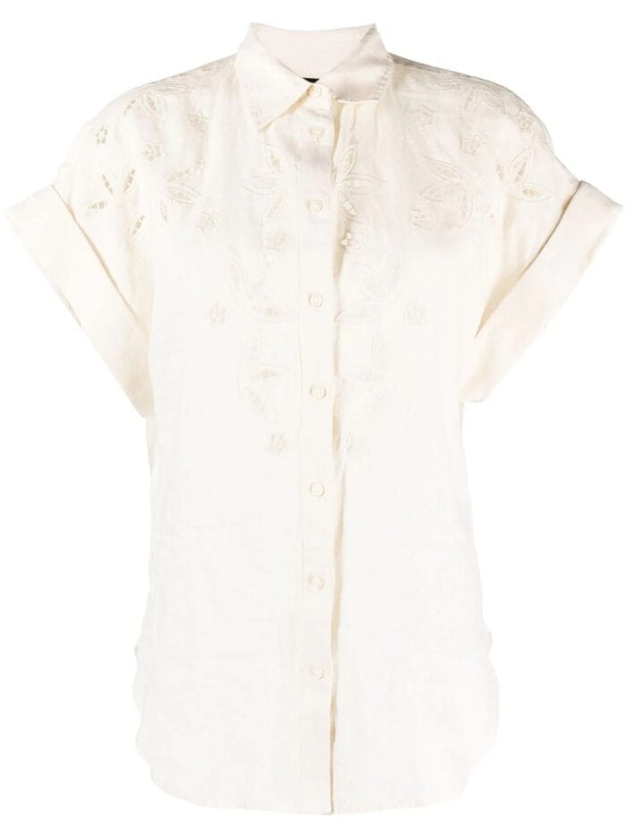 LAUREN RALPH LAUREN Keziah Button Front Shirt