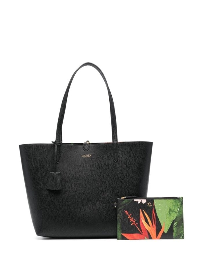 LAUREN RALPH LAUREN Pebble Gtain Tote