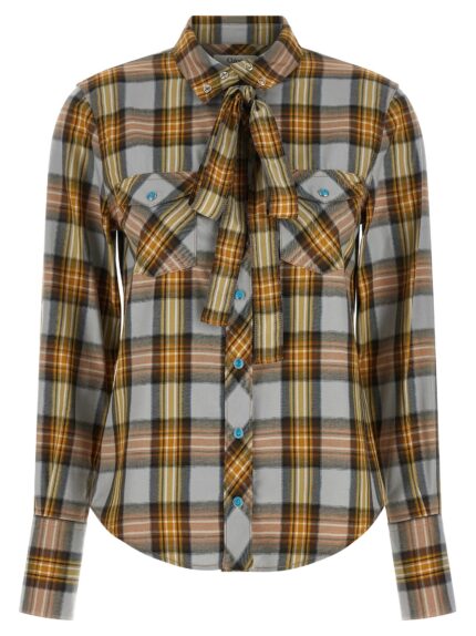 CHLOÉ Lavaglière Checked Shirt
