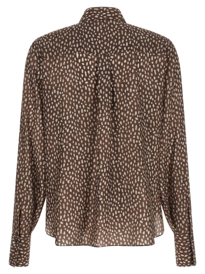 Brunello Cucinelli Lavallière Collar Shirt