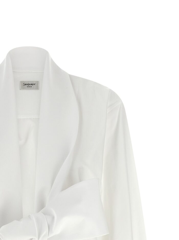 Saint Laurent Lavallière Collar Shirt