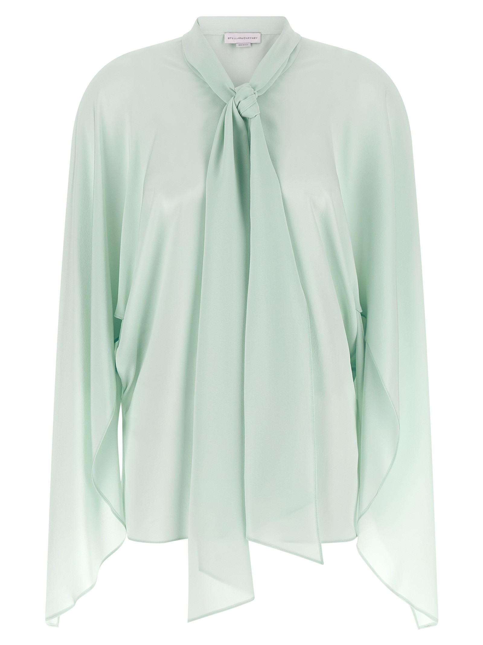 Stella Mccartney Lavallière Collar Shirt