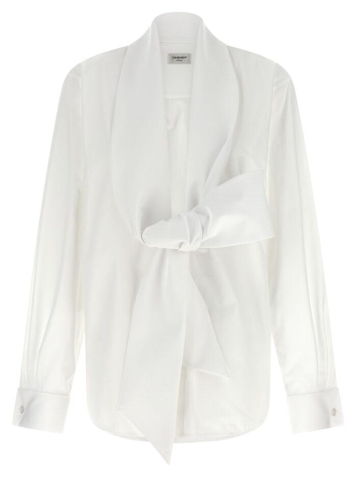 saint laurent lavallière collar shirt Saint Laurent Lavallière Collar Shirt