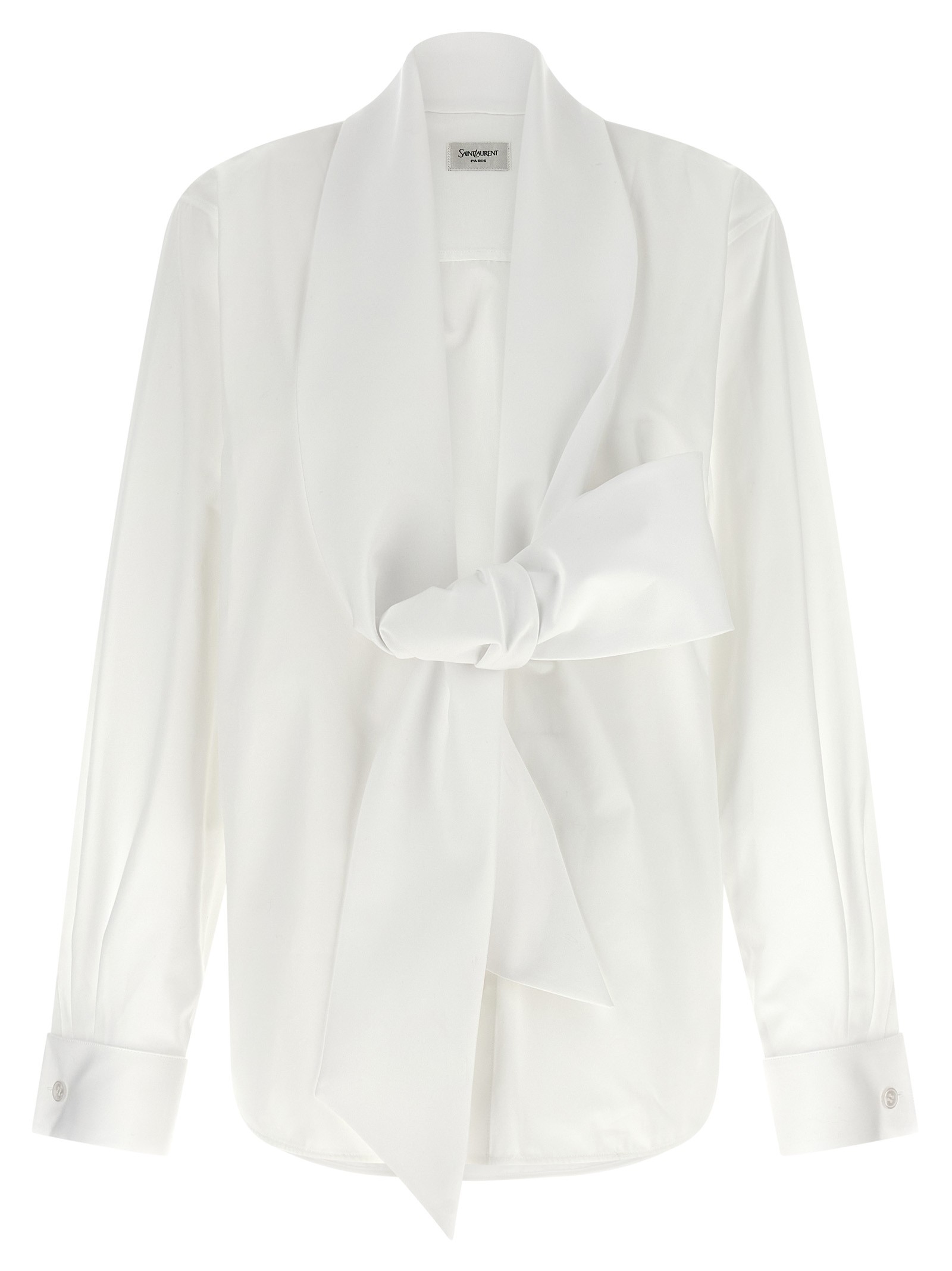 Saint Laurent Lavallière Collar Shirt