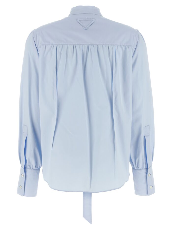 PRADA Lavallière Collar Shirt