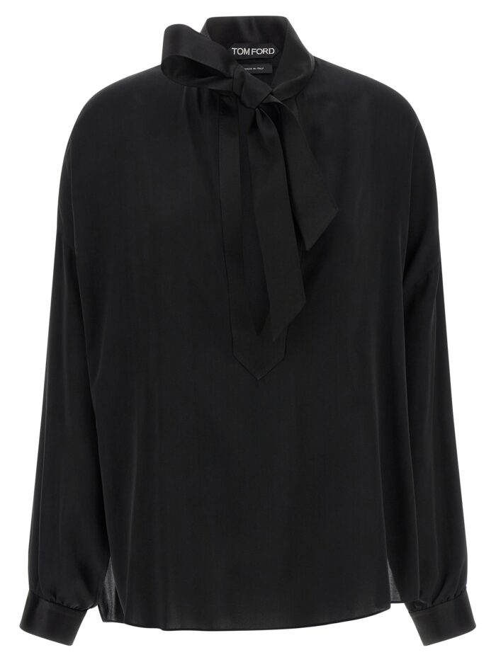 TOM FORD Lavallière Neck Blouse