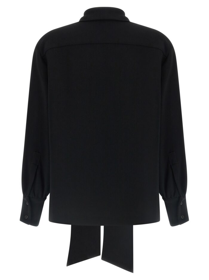 ALBERTO BIANI Lavallière Neck Blouse
