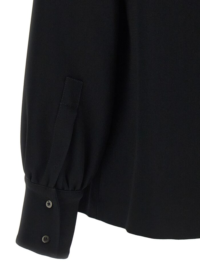 ALBERTO BIANI Lavallière Neck Blouse