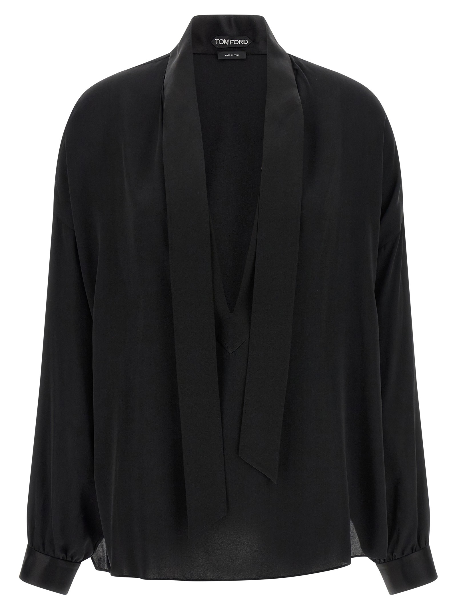 TOM FORD Lavallière Neck Blouse