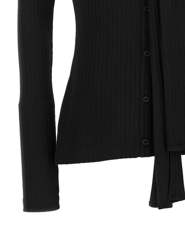 TOTEME Lavallière Neck Cardigan