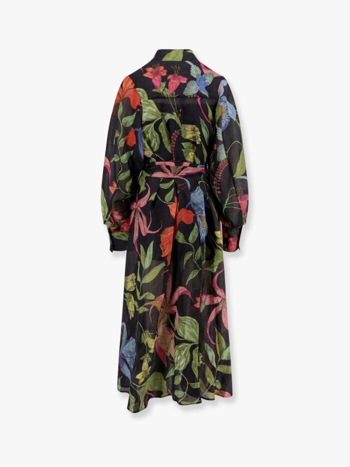 LAVI Artemisia Ramie Long Dress With Cotton Petticoat