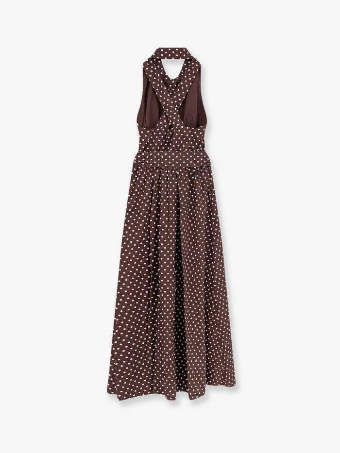 LAVI Caprese Polka-dots Cotton Dress