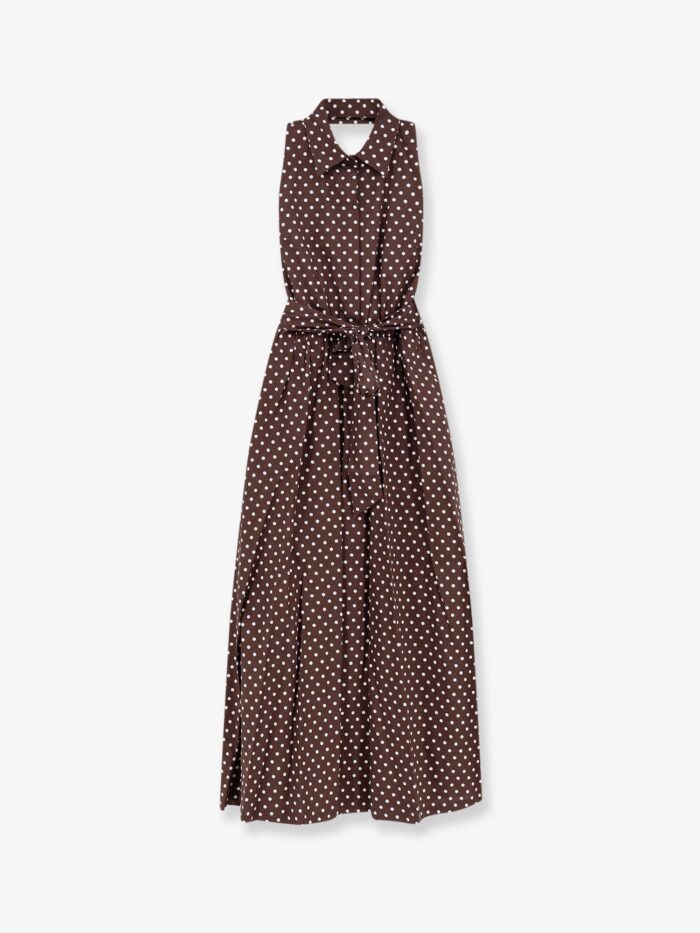 LAVI Caprese Polka-dots Cotton Dress