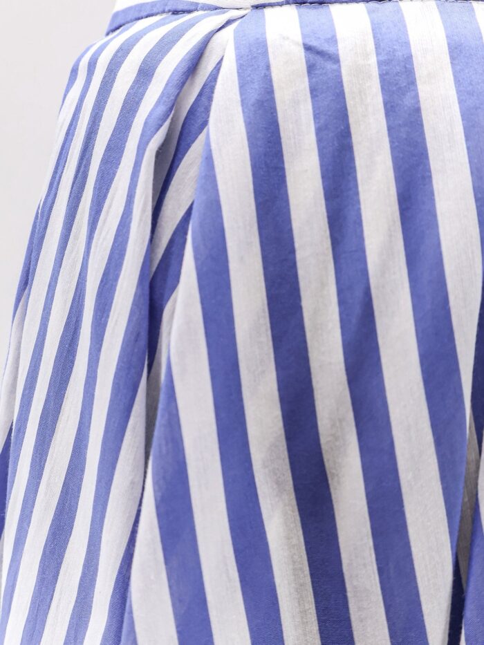 LAVI Iris Striped Cotton Skirt