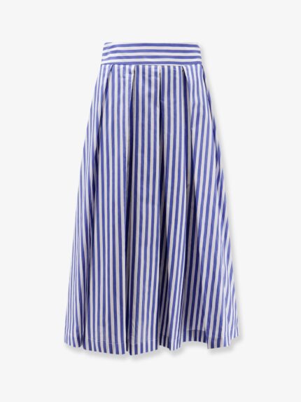 LAVI Iris Striped Cotton Skirt