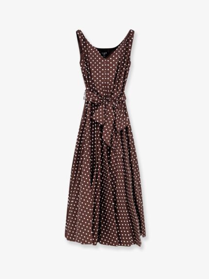LAVI Mambo Polka-dots Cotton Dress