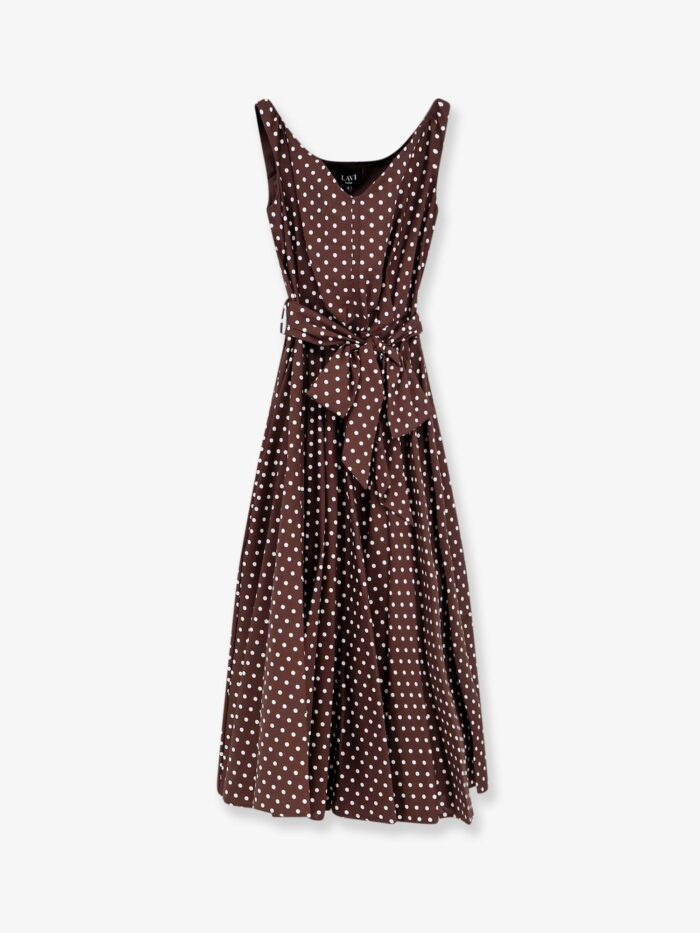 LAVI Mambo Polka-dots Cotton Dress