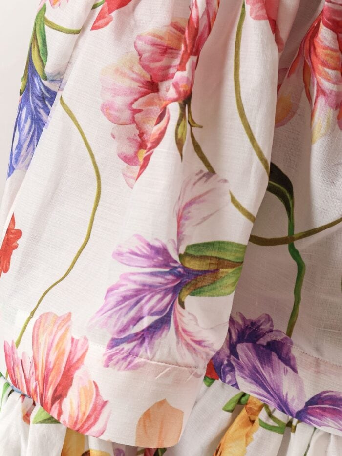 LAVI Picciré Flounced Long Skirt