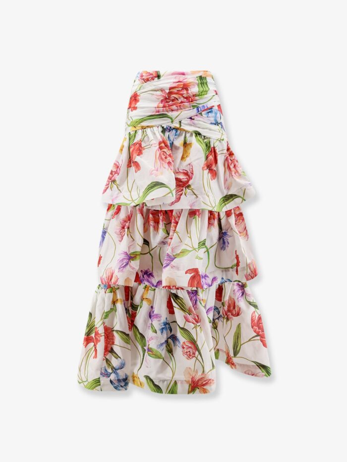 LAVI Picciré Flounced Long Skirt