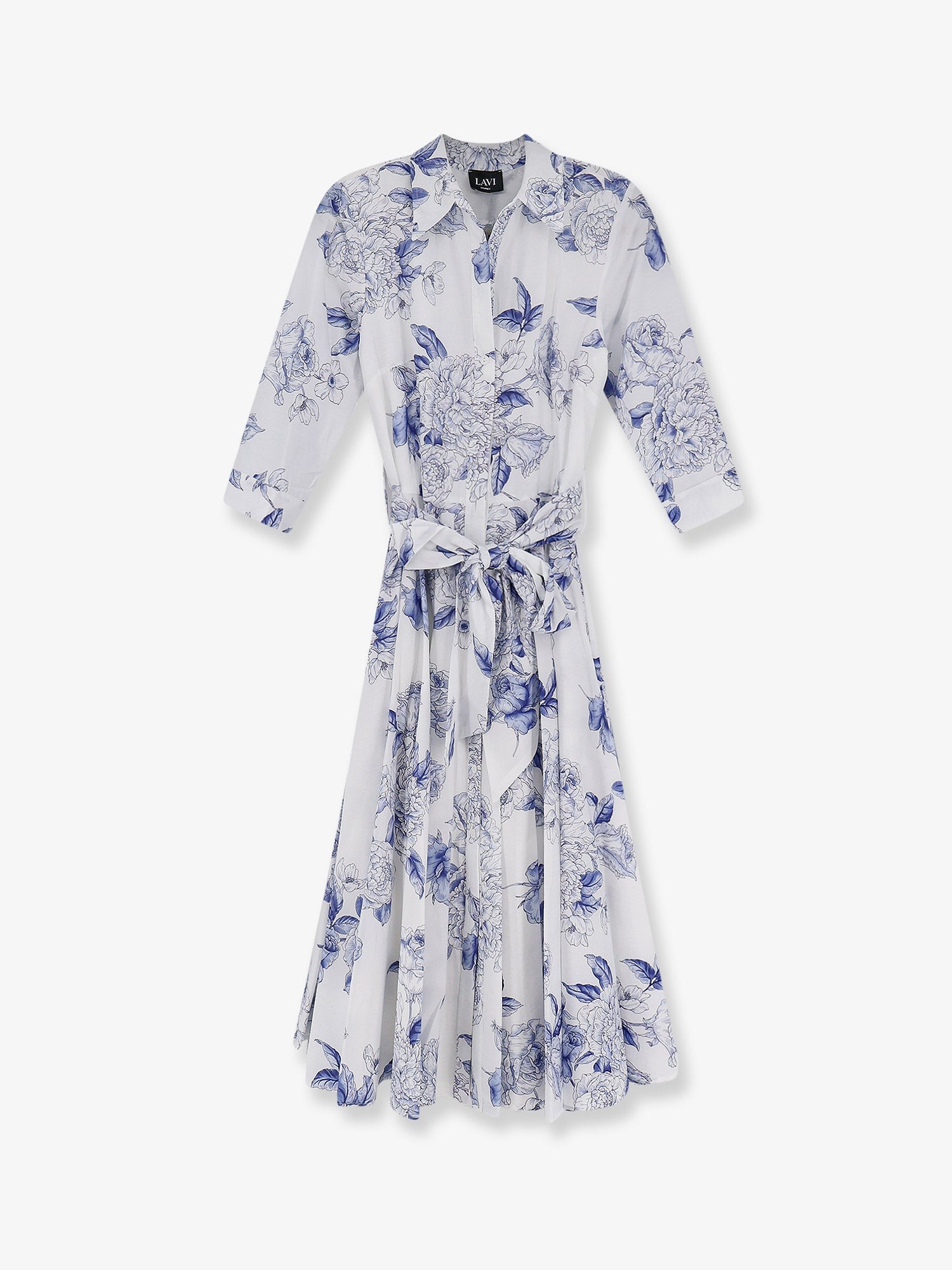 LAVI Spritz Cotton Chemisier Dress