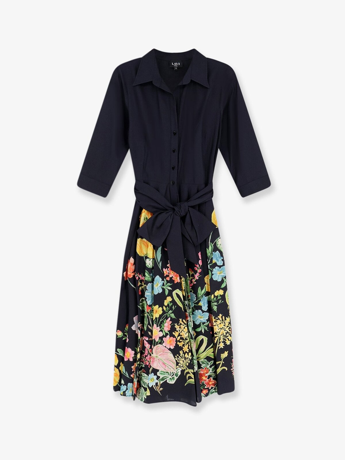 LAVI Spritz Cotton Chemisier Dress