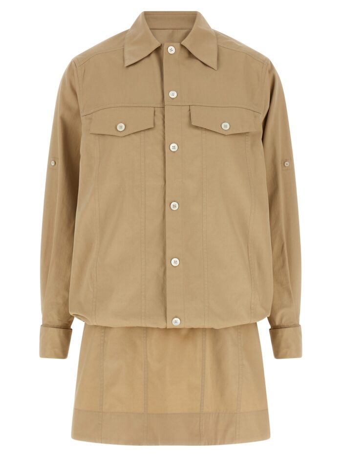 loewe layered construction dress LOEWE Layered Construction Dress