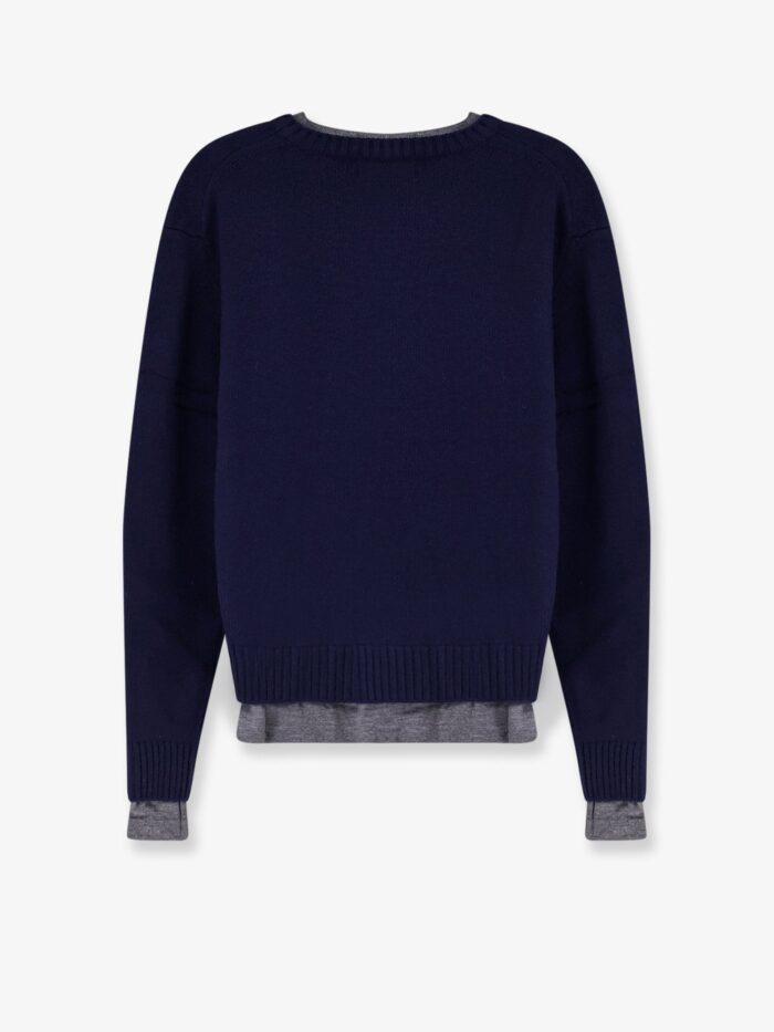 TONYWACK Layered Wool And Cashmere Sweater