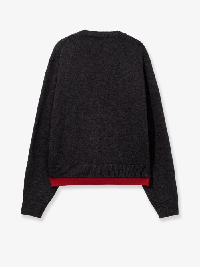 TONYWACK Layered Wool Blend Cardigan