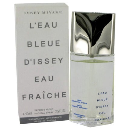 L'Eau Bleue D'Issey Pour Homme By Issey Miyake - Eau De Fraiche Toilette Spray (Tester) 2.5 Oz