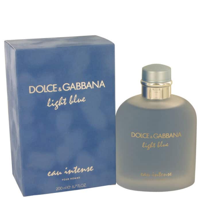 Light Blue Eau Intense By Dolce & Gabbana - Eau De Parfum Spray 6.7 Oz